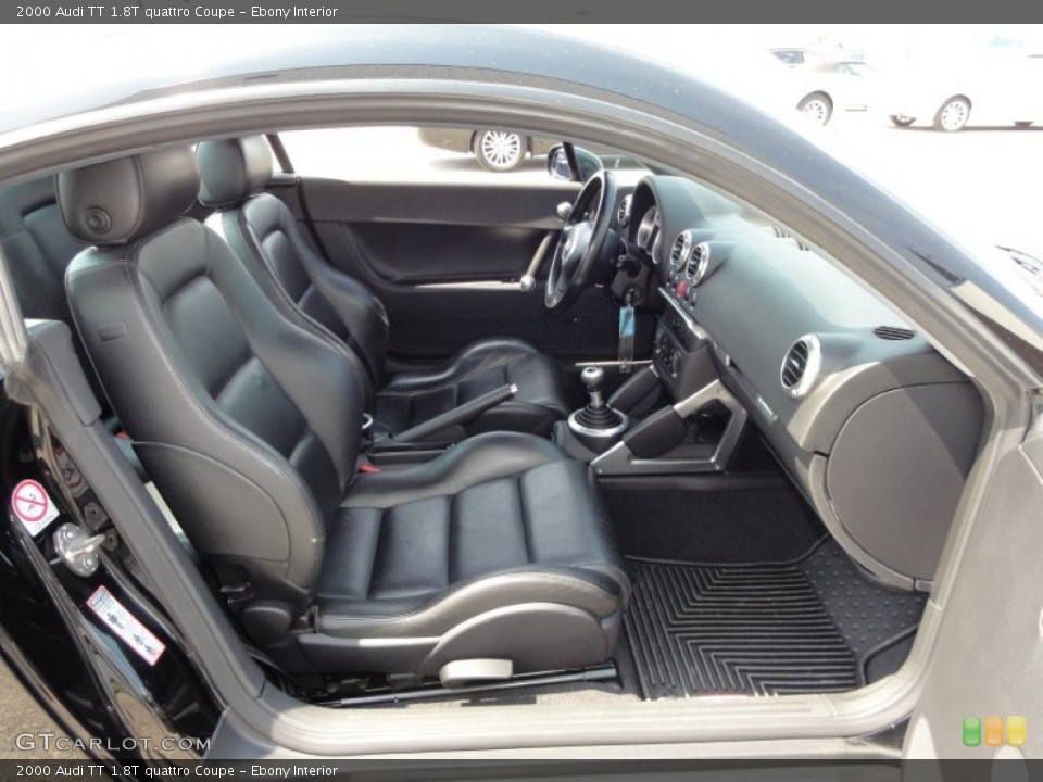 Ebony Interior Photo for the 2000 Audi TT 1.8T quattro Coupe #52491785