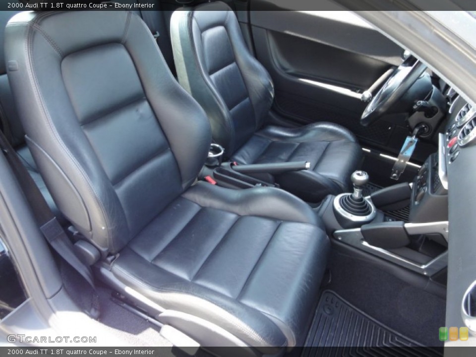 Ebony Interior Photo for the 2000 Audi TT 1.8T quattro Coupe #52491800