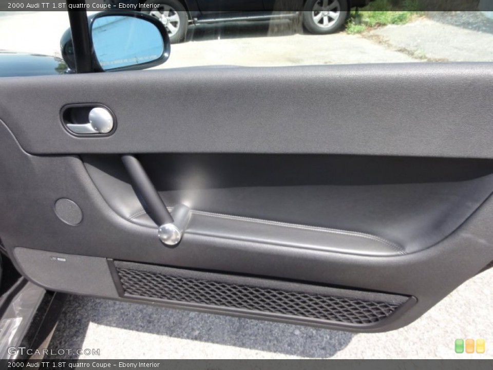 Ebony Interior Door Panel for the 2000 Audi TT 1.8T quattro Coupe #52491812