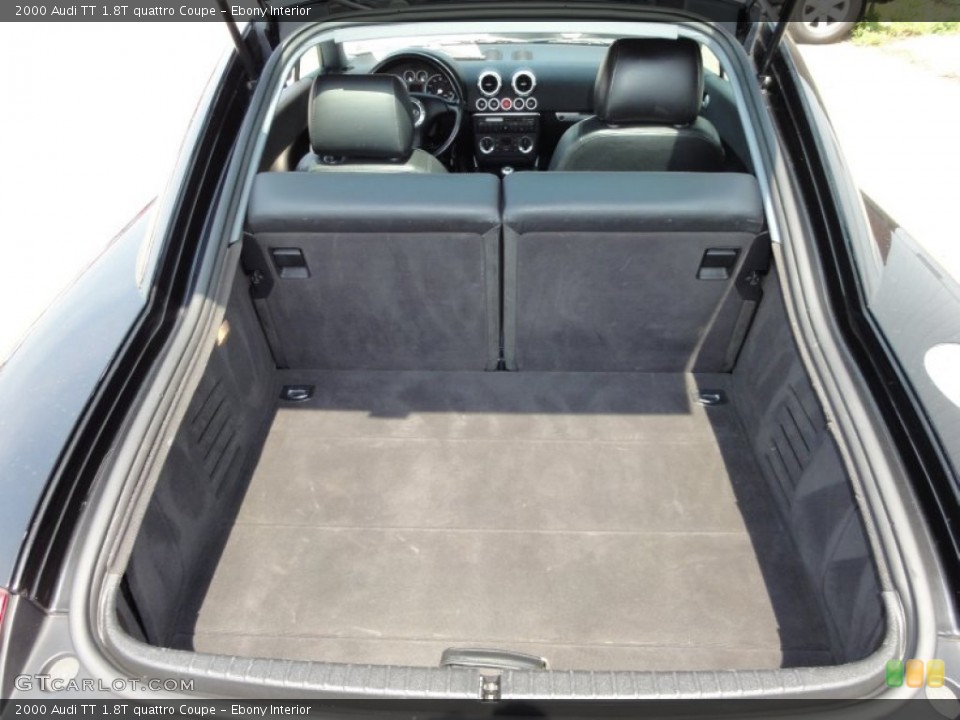 Ebony Interior Trunk for the 2000 Audi TT 1.8T quattro Coupe #52491842