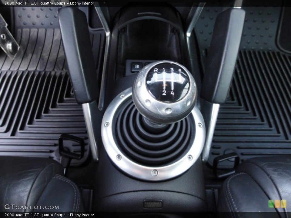 Ebony Interior Transmission for the 2000 Audi TT 1.8T quattro Coupe #52492052