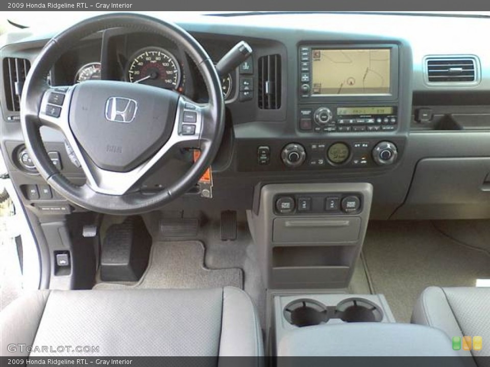 Gray Interior Dashboard for the 2009 Honda Ridgeline RTL #52495931