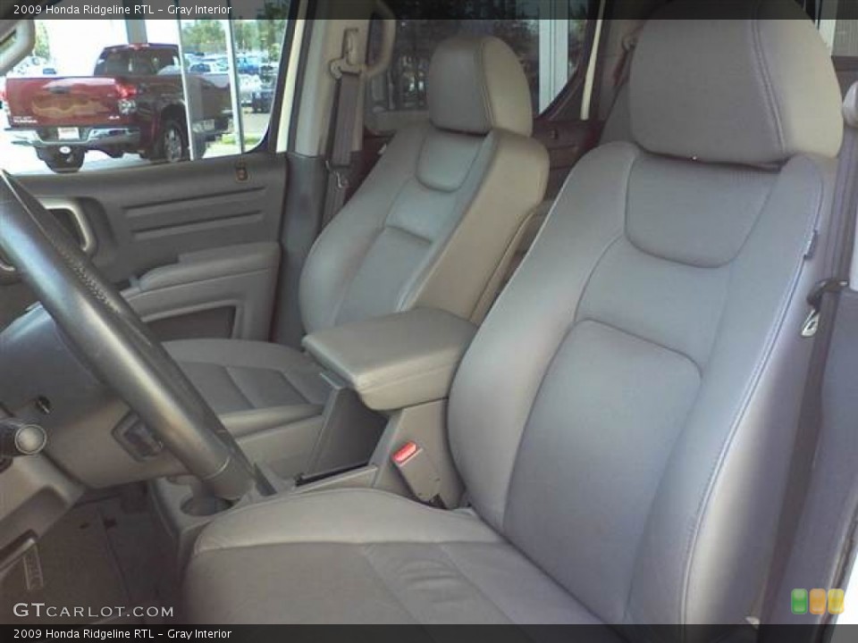 Gray Interior Photo for the 2009 Honda Ridgeline RTL #52495946
