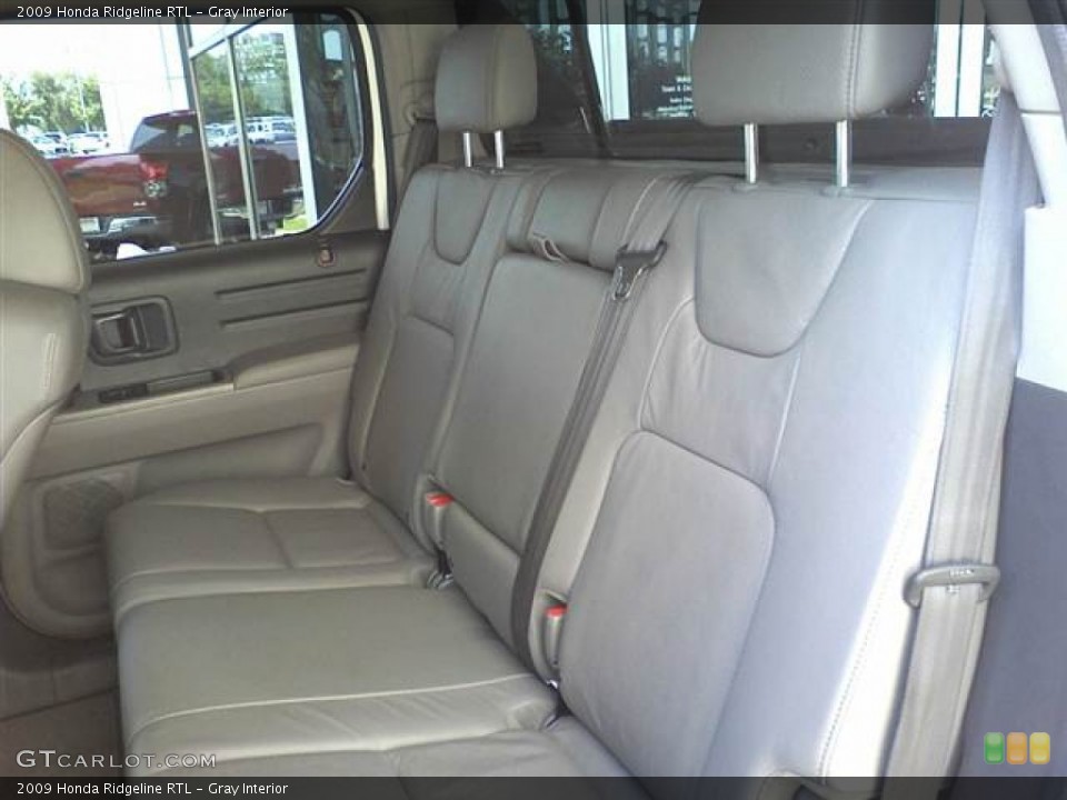 Gray Interior Photo for the 2009 Honda Ridgeline RTL #52495961