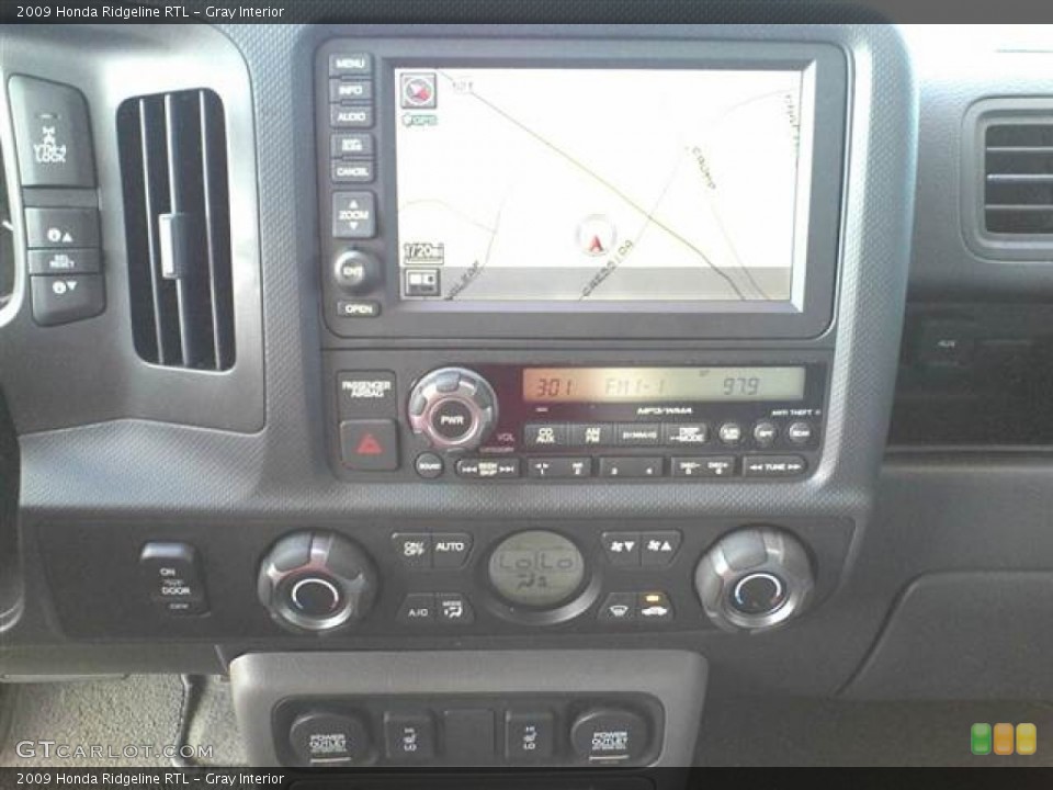 Gray Interior Navigation for the 2009 Honda Ridgeline RTL #52495970