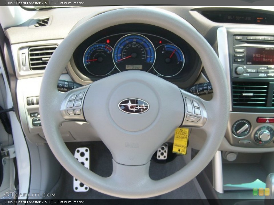 Platinum Interior Steering Wheel for the 2009 Subaru Forester 2.5 XT #52500057