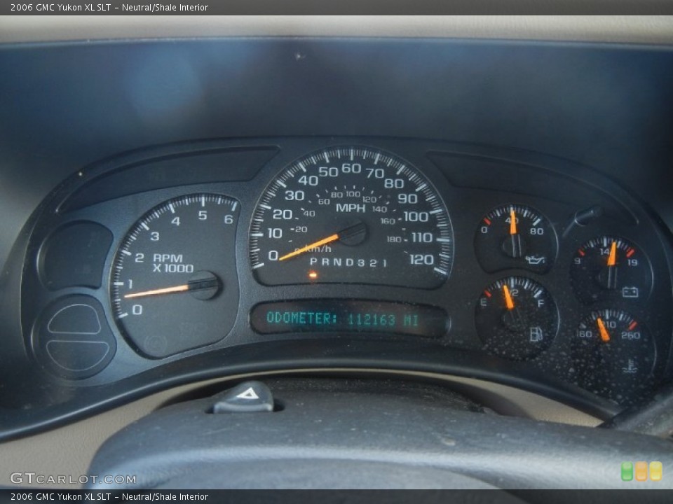 Neutral/Shale Interior Gauges for the 2006 GMC Yukon XL SLT #52501002