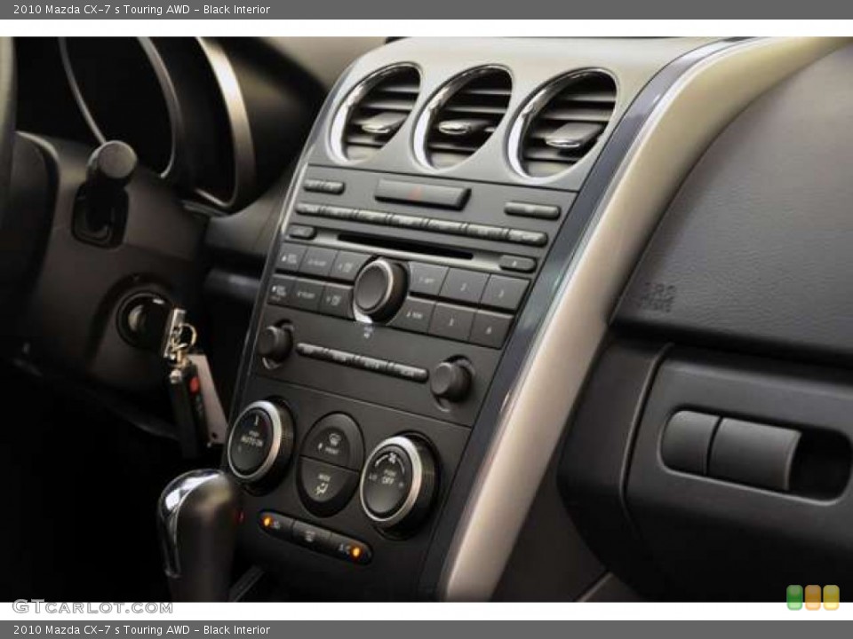 Black Interior Controls for the 2010 Mazda CX-7 s Touring AWD #52502319