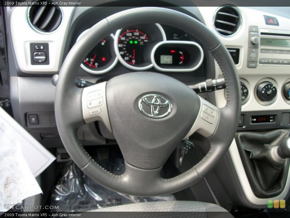 Ash Gray Interior Steering Wheel for the 2009 Toyota Matrix XRS #52503318