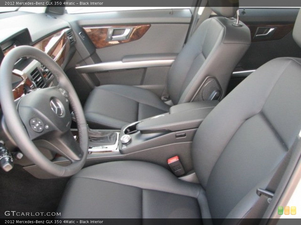Black Interior Photo for the 2012 Mercedes-Benz GLK 350 4Matic #52503840