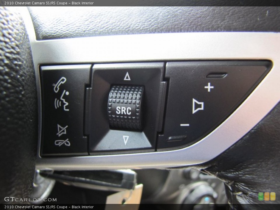 Black Interior Controls for the 2010 Chevrolet Camaro SS/RS Coupe #52505661