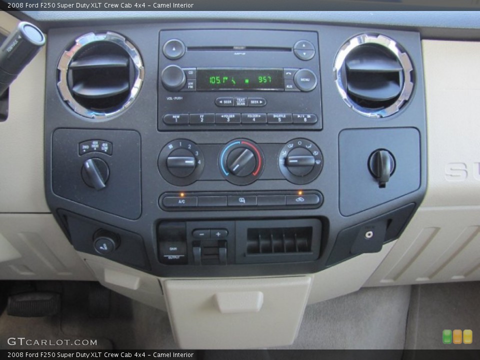 Camel Interior Controls for the 2008 Ford F250 Super Duty XLT Crew Cab 4x4 #52506831