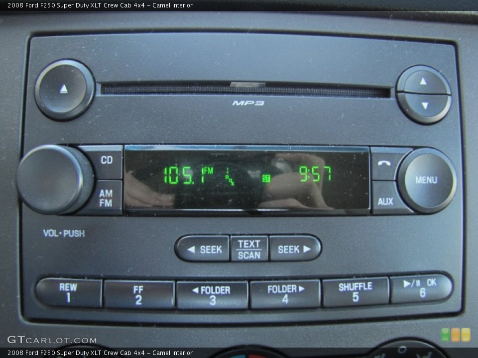 Camel Interior Controls for the 2008 Ford F250 Super Duty XLT Crew Cab 4x4 #52506851