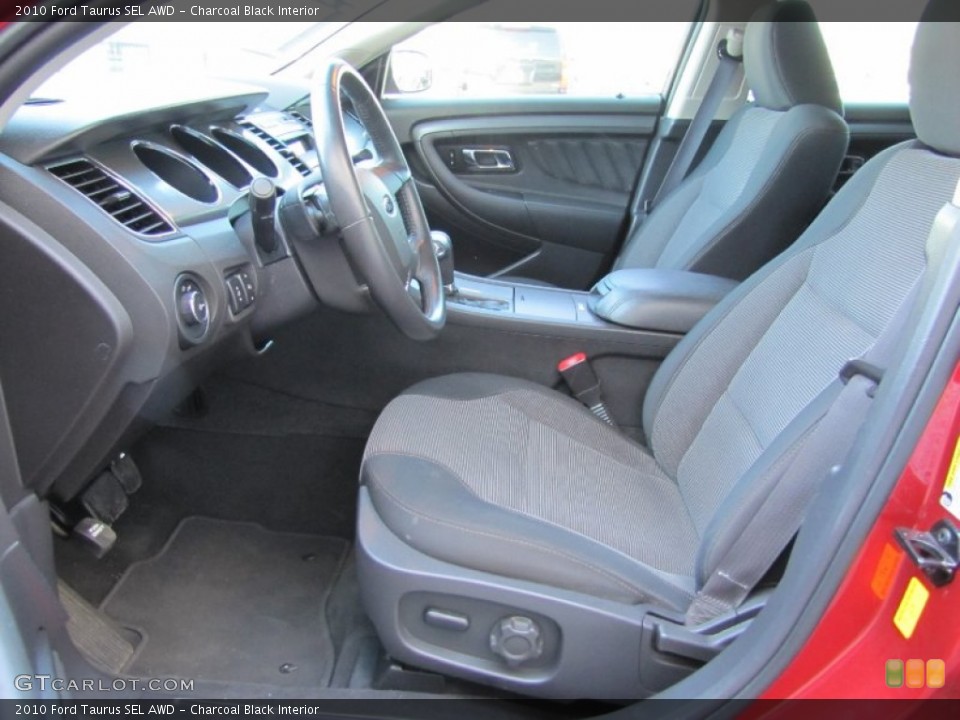 Charcoal Black Interior Photo for the 2010 Ford Taurus SEL AWD #52508319