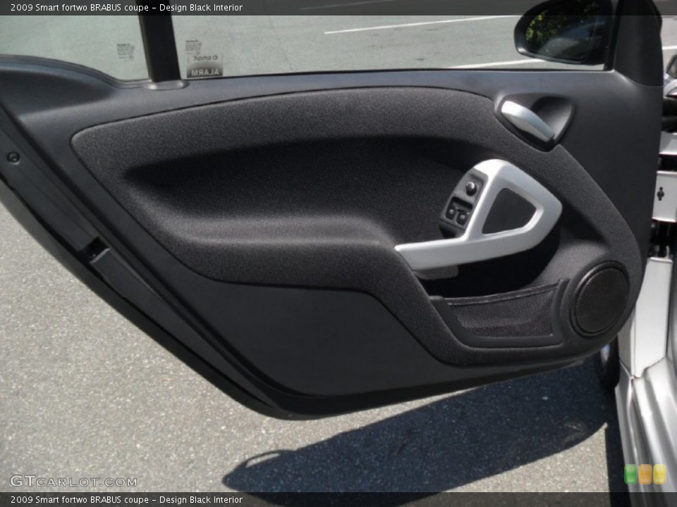 Design Black Interior Door Panel for the 2009 Smart fortwo BRABUS coupe #52511871