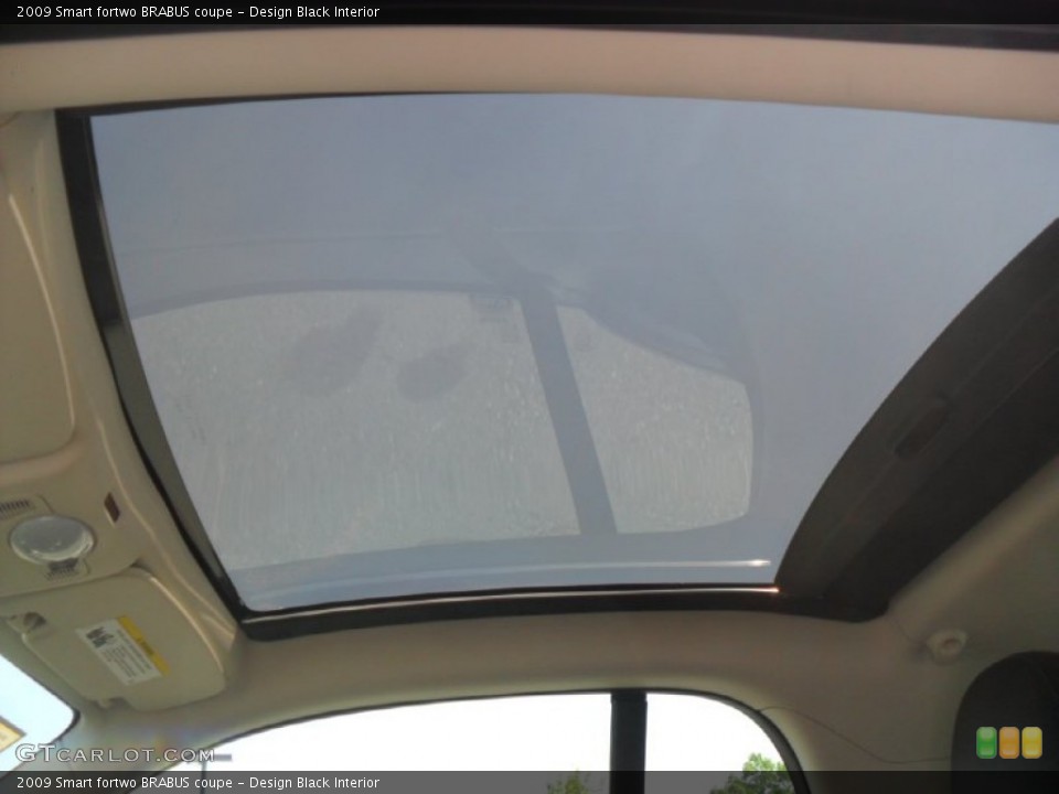Design Black Interior Sunroof for the 2009 Smart fortwo BRABUS coupe #52511982