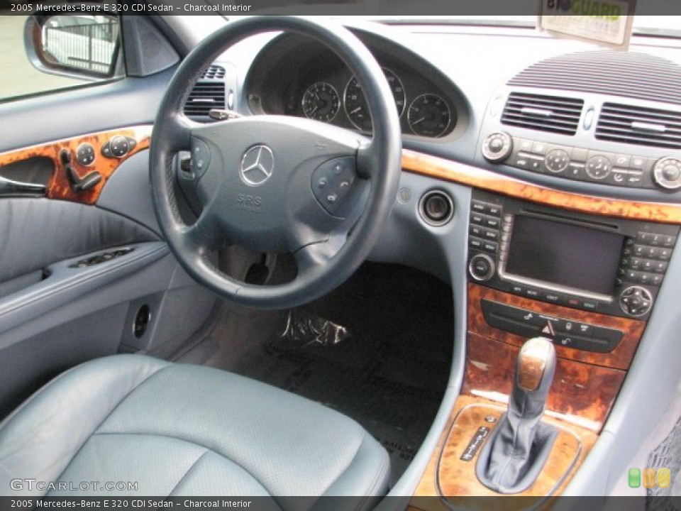 Charcoal Interior Photo for the 2005 Mercedes-Benz E 320 CDI Sedan #52512888