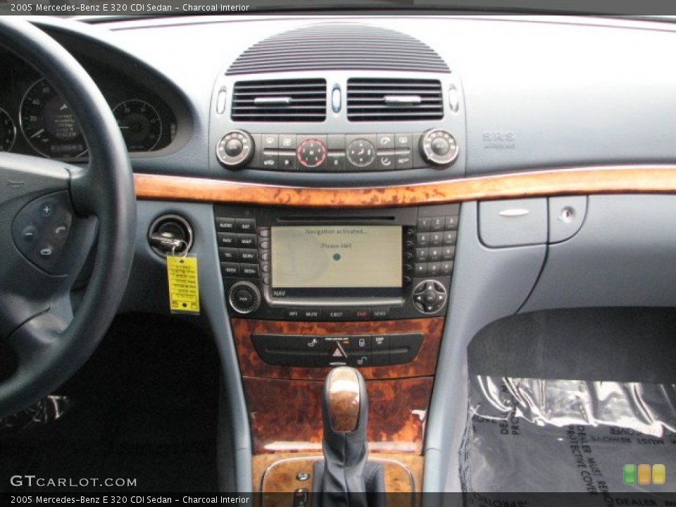 Charcoal Interior Controls for the 2005 Mercedes-Benz E 320 CDI Sedan #52512918