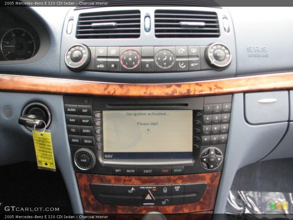 Charcoal Interior Controls for the 2005 Mercedes-Benz E 320 CDI Sedan #52512934