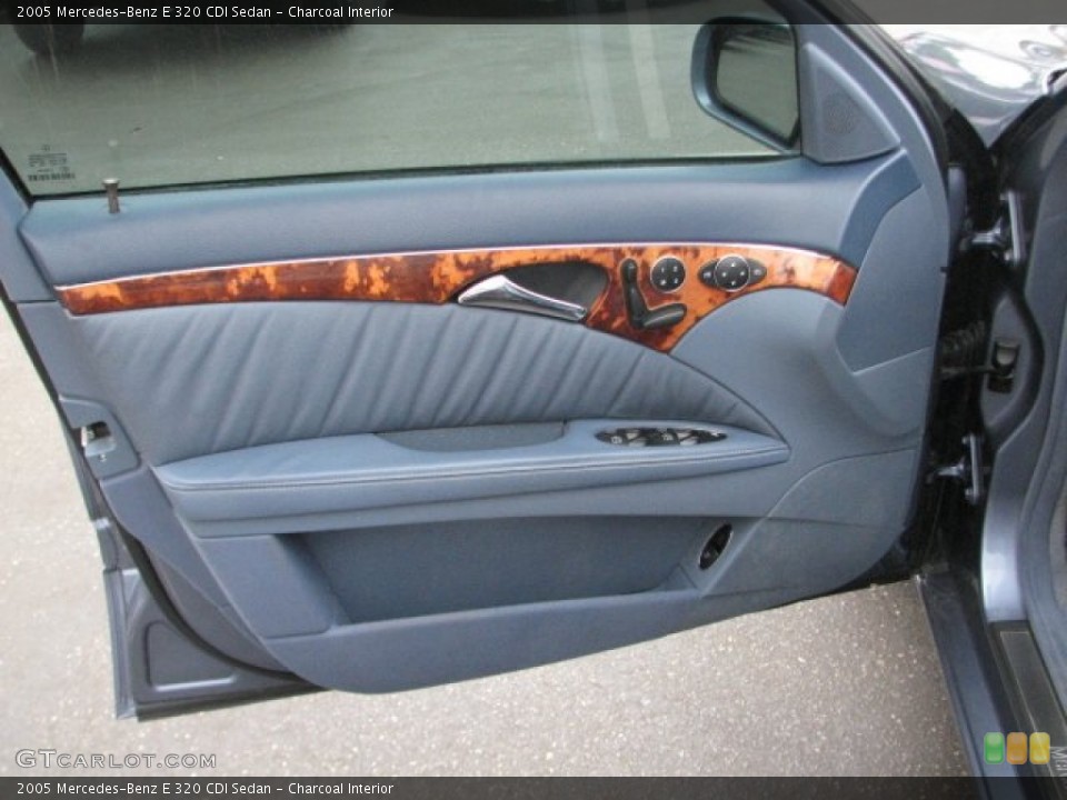 Charcoal Interior Door Panel for the 2005 Mercedes-Benz E 320 CDI Sedan #52512963