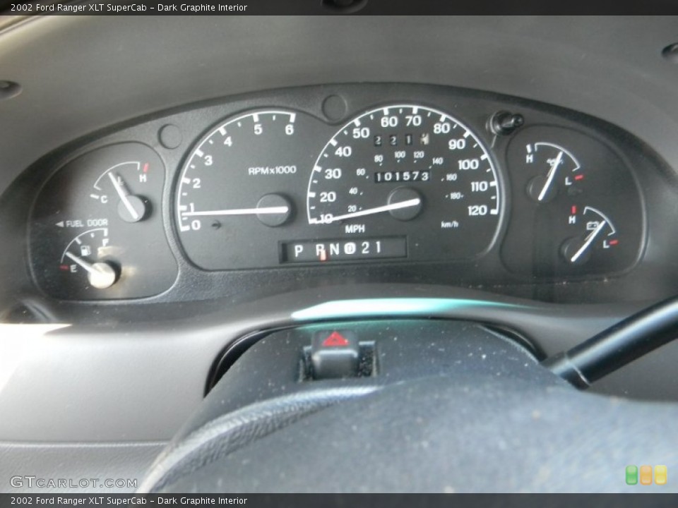 Dark Graphite Interior Gauges for the 2002 Ford Ranger XLT SuperCab #52515404
