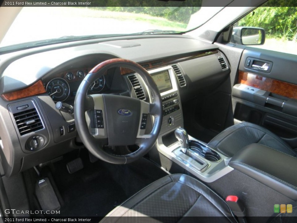 Charcoal Black Interior Prime Interior for the 2011 Ford Flex Limited #52516482