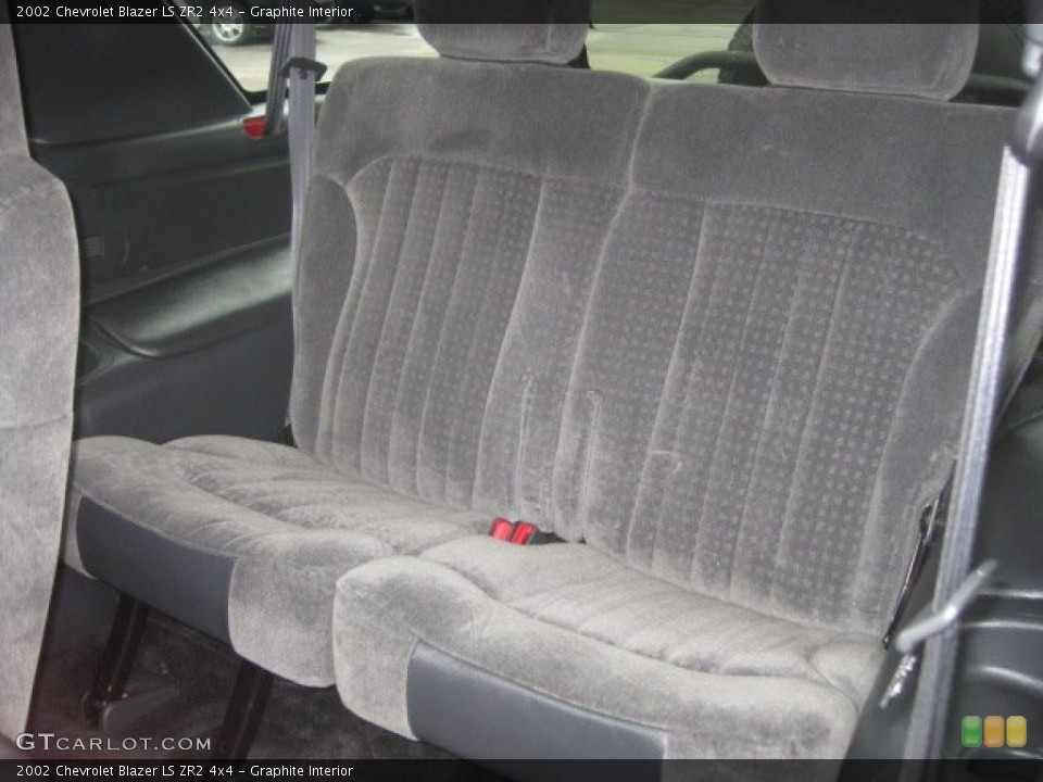 Graphite Interior Photo for the 2002 Chevrolet Blazer LS ZR2 4x4 #52517481