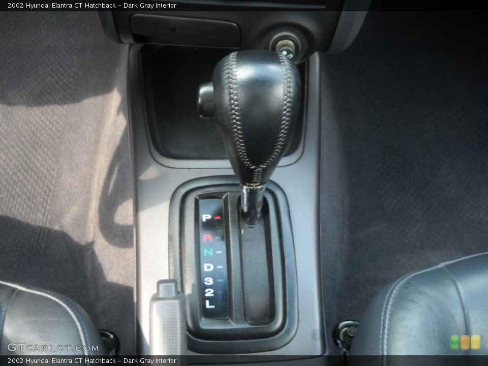 Dark Gray Interior Transmission for the 2002 Hyundai Elantra GT Hatchback #52517668
