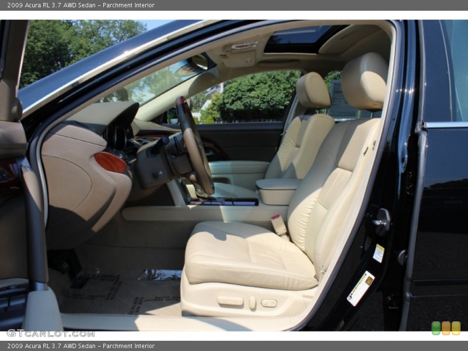 Parchment Interior Photo for the 2009 Acura RL 3.7 AWD Sedan #52517940
