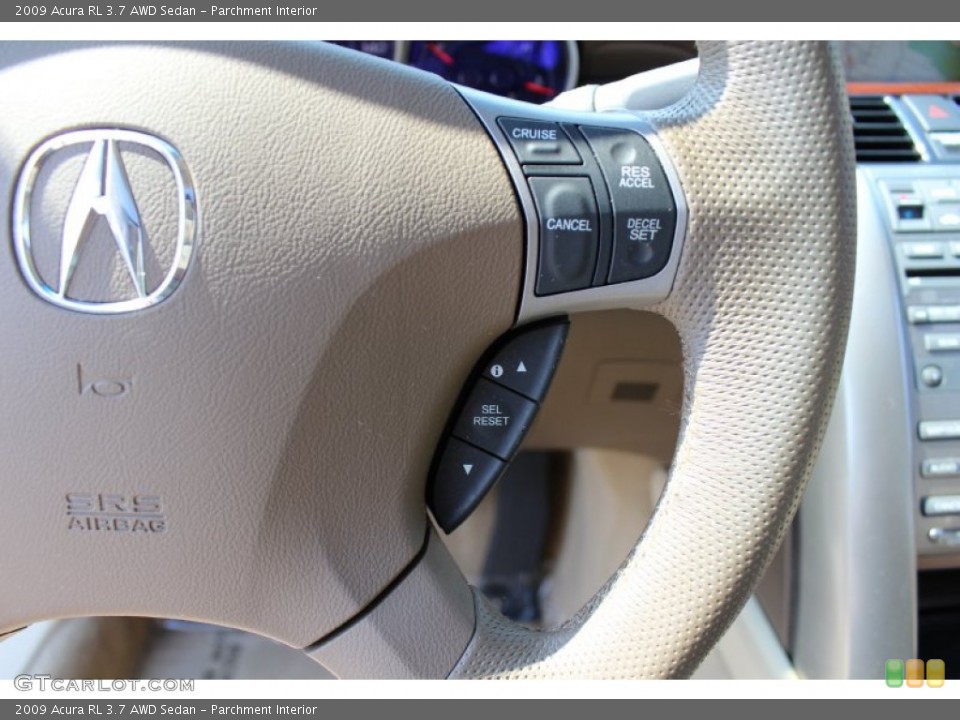 Parchment Interior Controls for the 2009 Acura RL 3.7 AWD Sedan #52518012