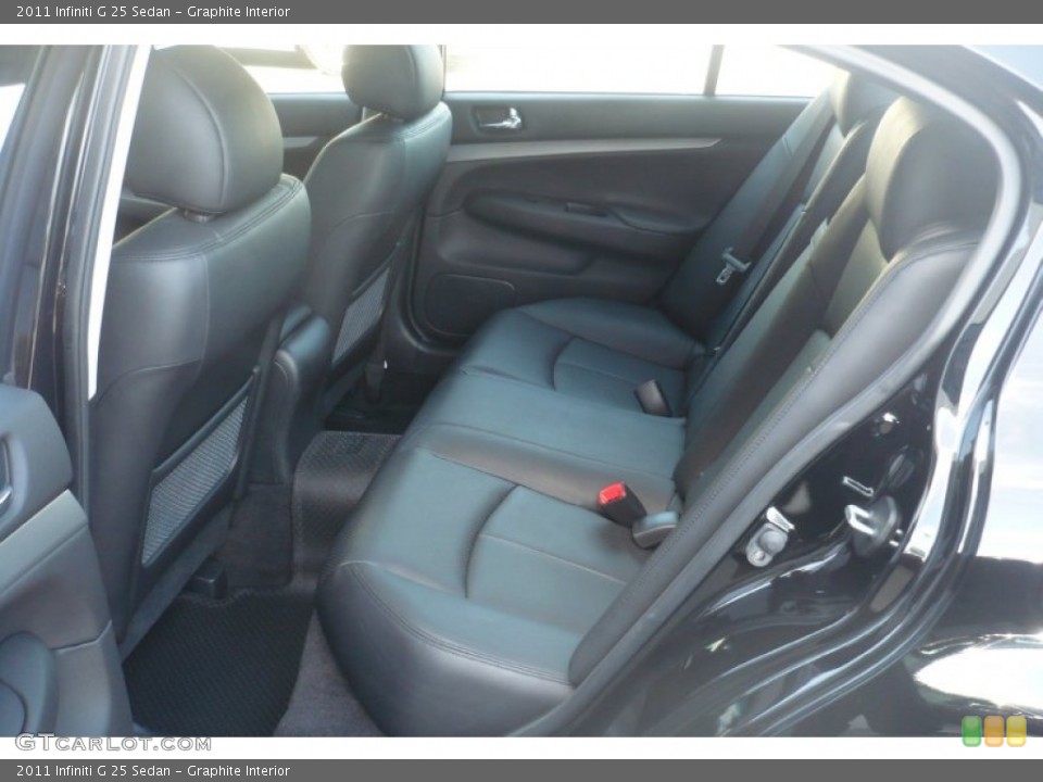 Graphite Interior Photo for the 2011 Infiniti G 25 Sedan #52518444