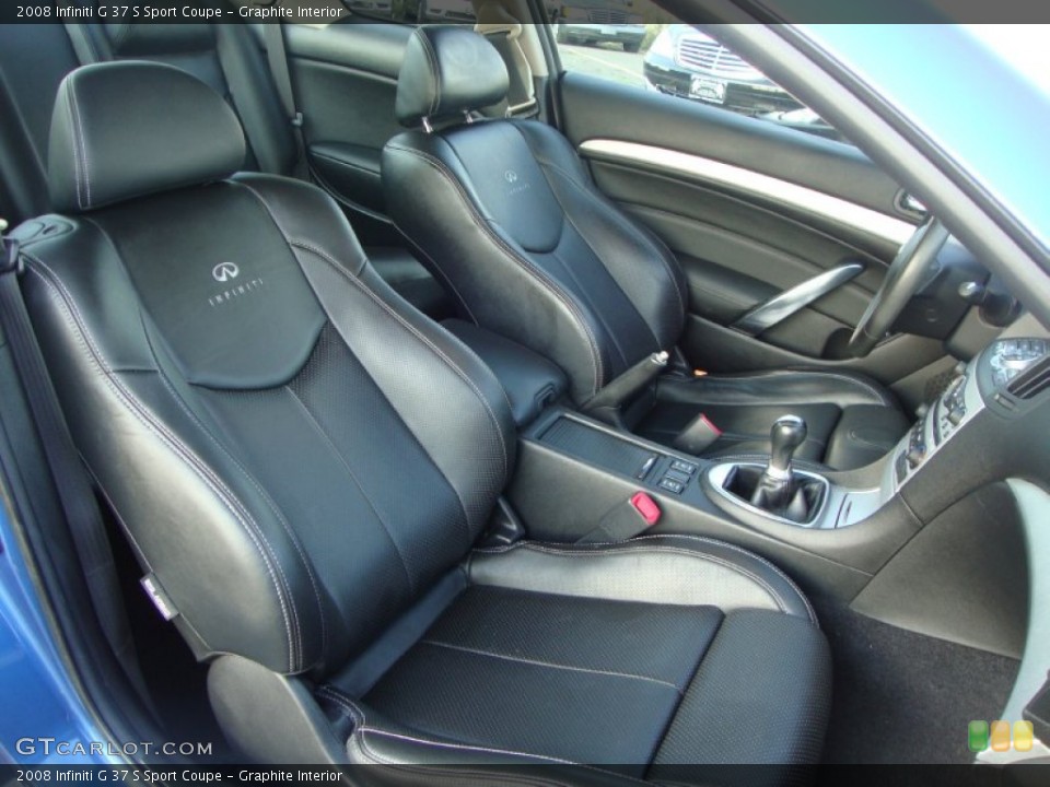 Graphite Interior Photo for the 2008 Infiniti G 37 S Sport Coupe #52519422