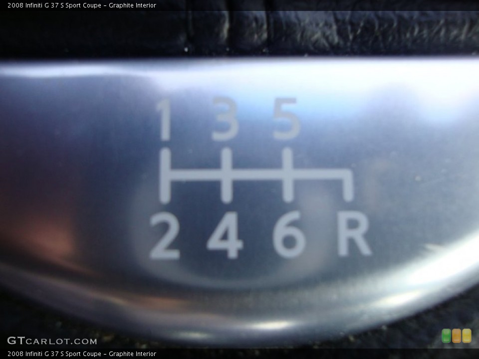 Graphite Interior Transmission for the 2008 Infiniti G 37 S Sport Coupe #52519572