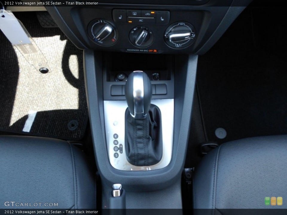 Titan Black Interior Transmission for the 2012 Volkswagen Jetta SE Sedan #52519761