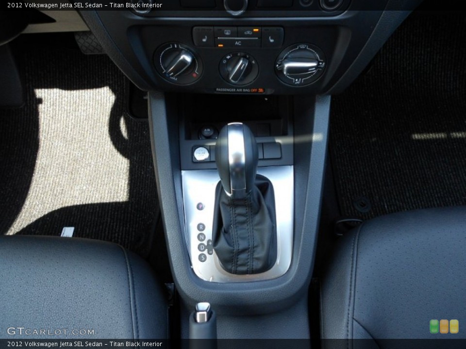 Titan Black Interior Transmission for the 2012 Volkswagen Jetta SEL Sedan #52520124