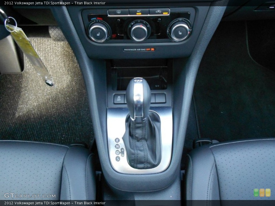 Titan Black Interior Transmission for the 2012 Volkswagen Jetta TDI SportWagen #52520481