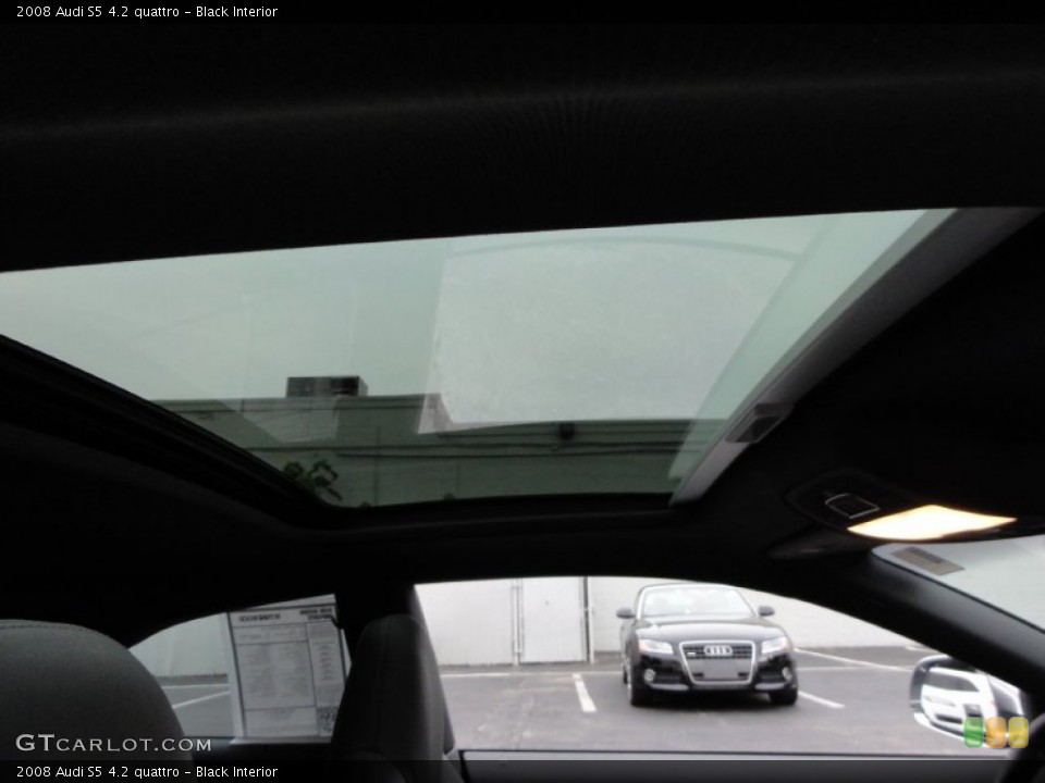 Black Interior Sunroof for the 2008 Audi S5 4.2 quattro #52520799