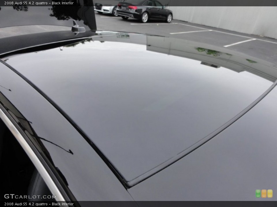 Black Interior Sunroof for the 2008 Audi S5 4.2 quattro #52520814