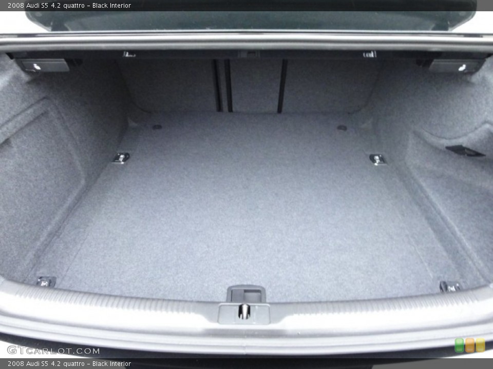 Black Interior Trunk for the 2008 Audi S5 4.2 quattro #52520856