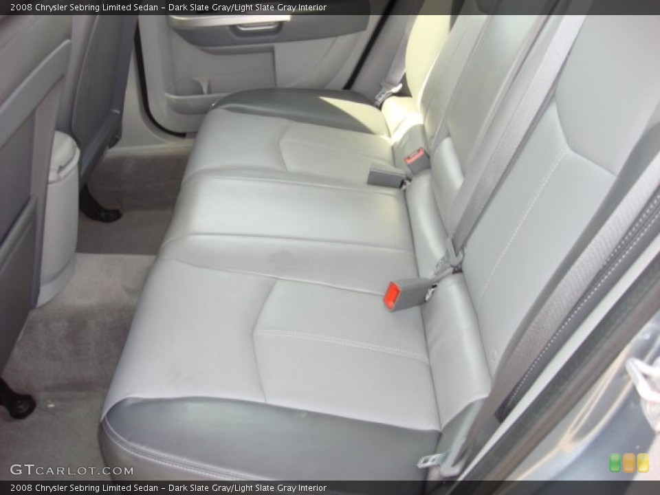 Dark Slate Gray/Light Slate Gray Interior Photo for the 2008 Chrysler Sebring Limited Sedan #52521594