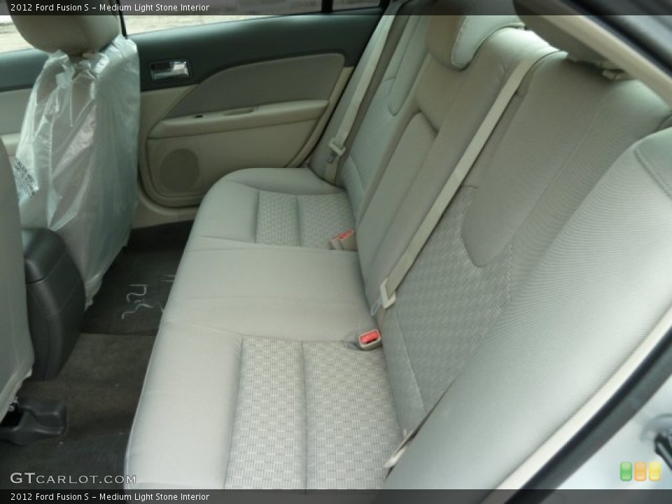 Medium Light Stone Interior Photo for the 2012 Ford Fusion S #52522197