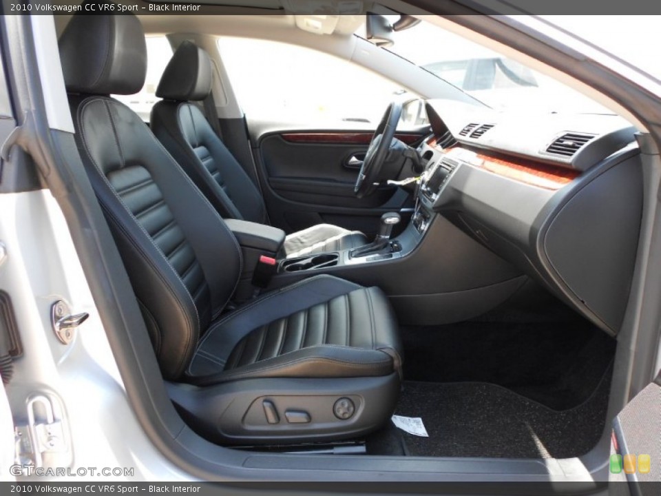 Black Interior Photo for the 2010 Volkswagen CC VR6 Sport #52522308