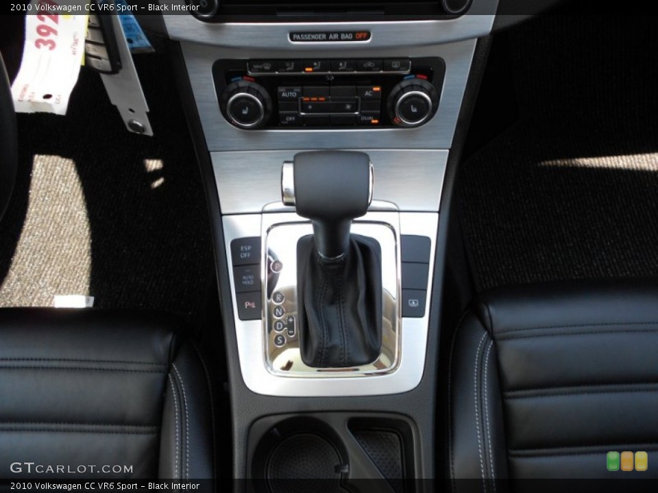 Black Interior Transmission for the 2010 Volkswagen CC VR6 Sport #52522398