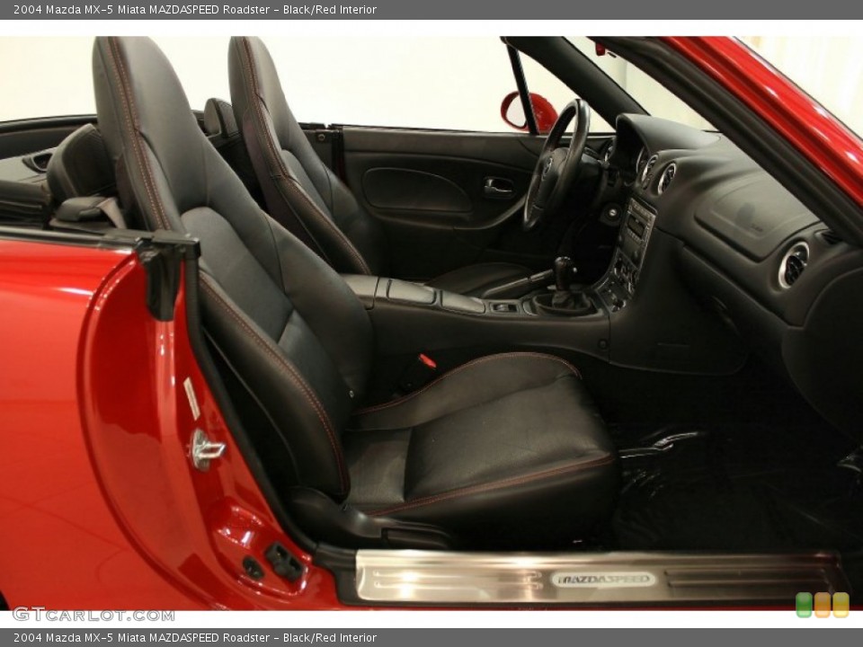 Black/Red Interior Photo for the 2004 Mazda MX-5 Miata MAZDASPEED Roadster #52522779