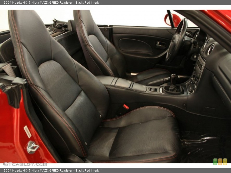 Black/Red Interior Photo for the 2004 Mazda MX-5 Miata MAZDASPEED Roadster #52522791