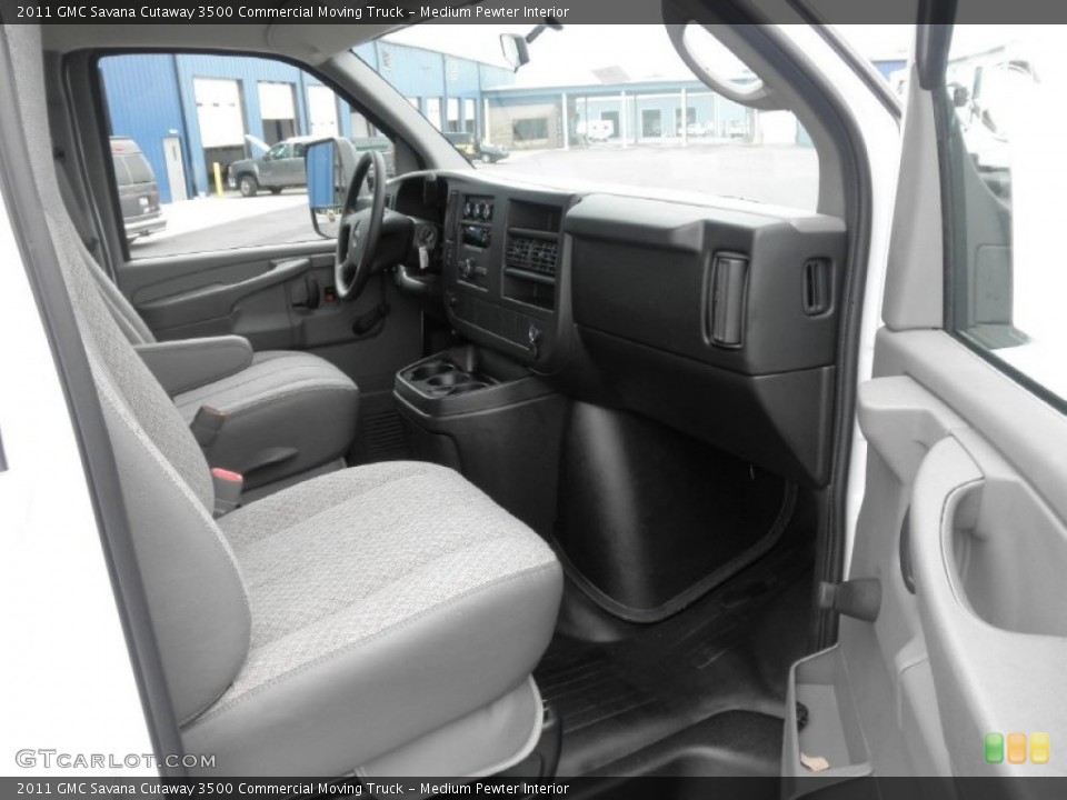 Medium Pewter Interior Photo for the 2011 GMC Savana Cutaway 3500 Commercial Moving Truck #52524123