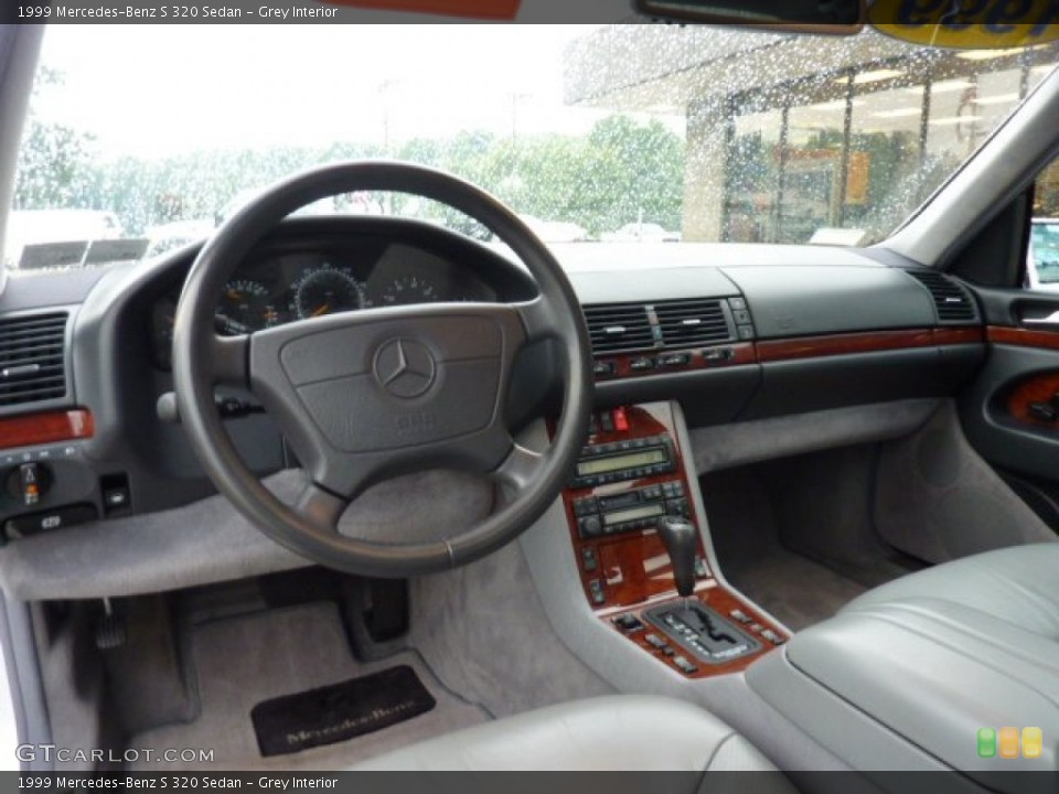 Grey 1999 Mercedes-Benz S Interiors