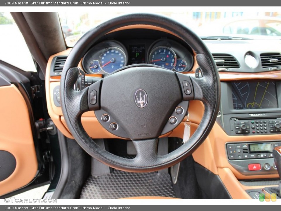 Cuoio Interior Steering Wheel for the 2009 Maserati GranTurismo  #52527162