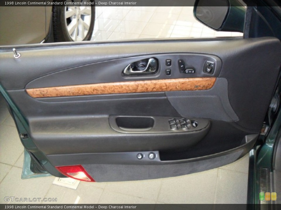 Deep Charcoal Interior Door Panel for the 1998 Lincoln Continental  #52529211