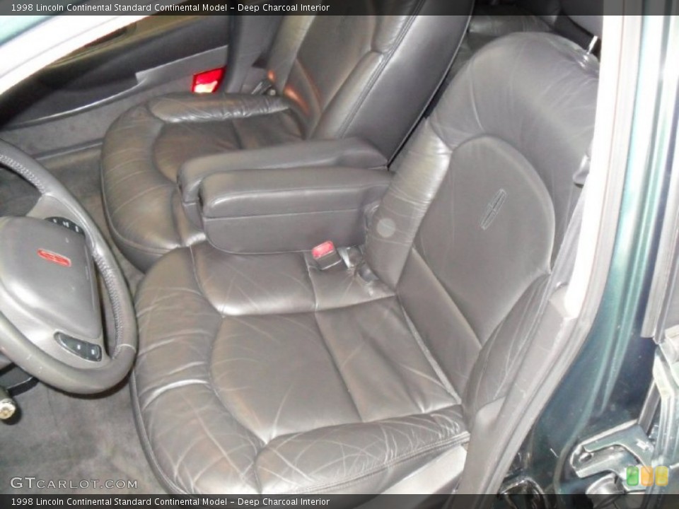 Deep Charcoal Interior Photo for the 1998 Lincoln Continental  #52529223